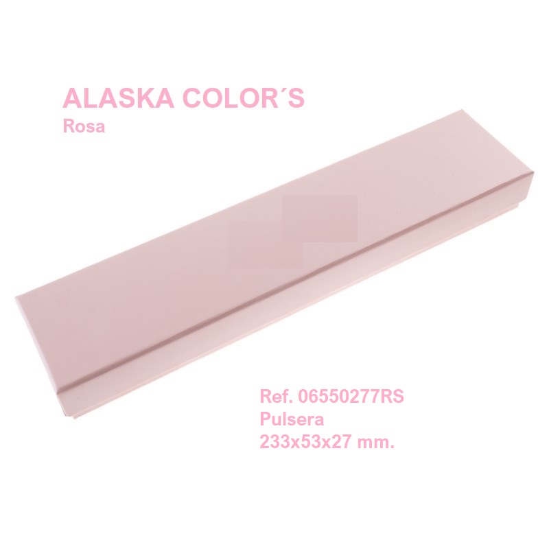 Alaska Color´s ROSA pulsera extendida 233x53x27 mm.